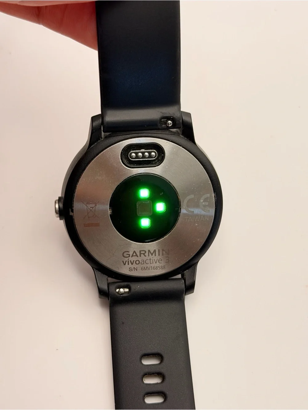Garmin Vivoactive 3, Tested, Charger Included, very good, black/steel, smartwatc